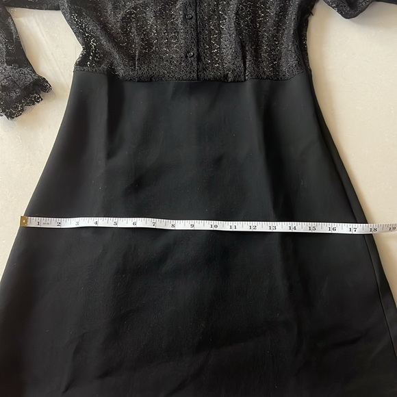 NWT MAJE Ramon Contrast-Collar
Lace Mini Dress Black Size Small MSRP
$415 - Picture 17 of 17